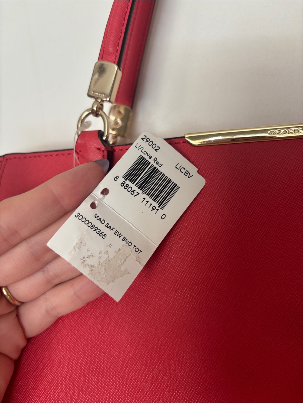 Coach Madison East West Tote - Picture 3 of 5